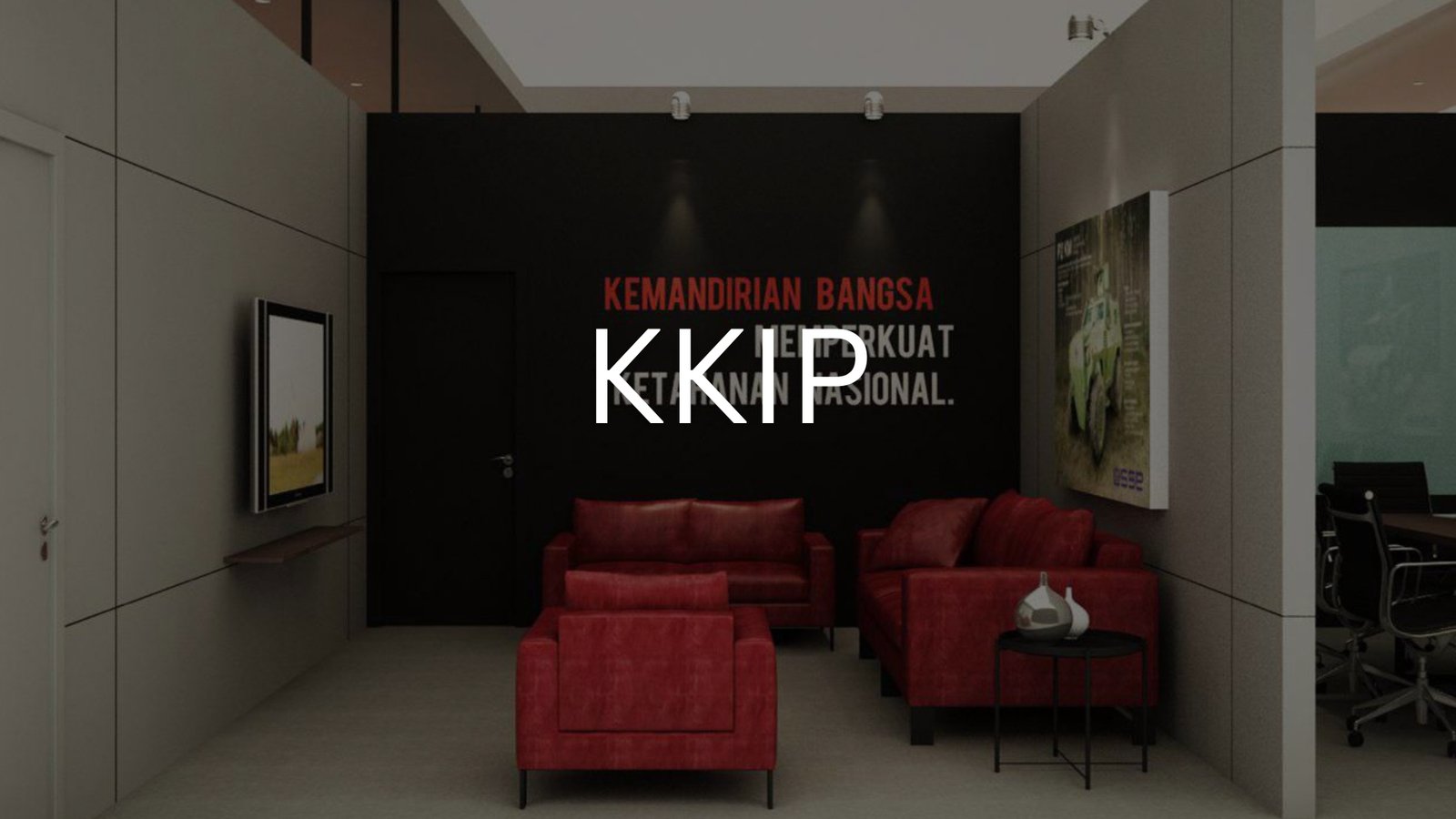 Booth KKIP Pameran Indodefence